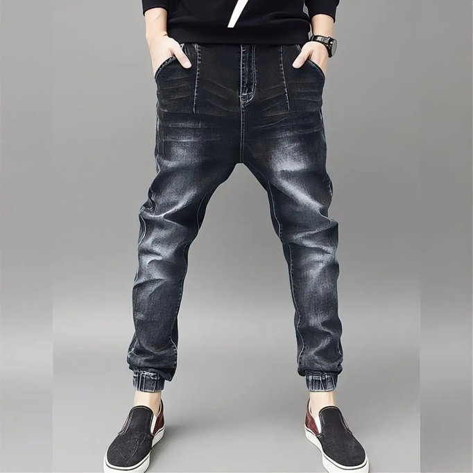 NEW DENIM JOGAR’S ASH BLACK