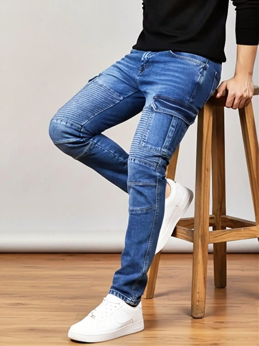 NEW SIX POCKET CARGO – 8 LITE BLUE