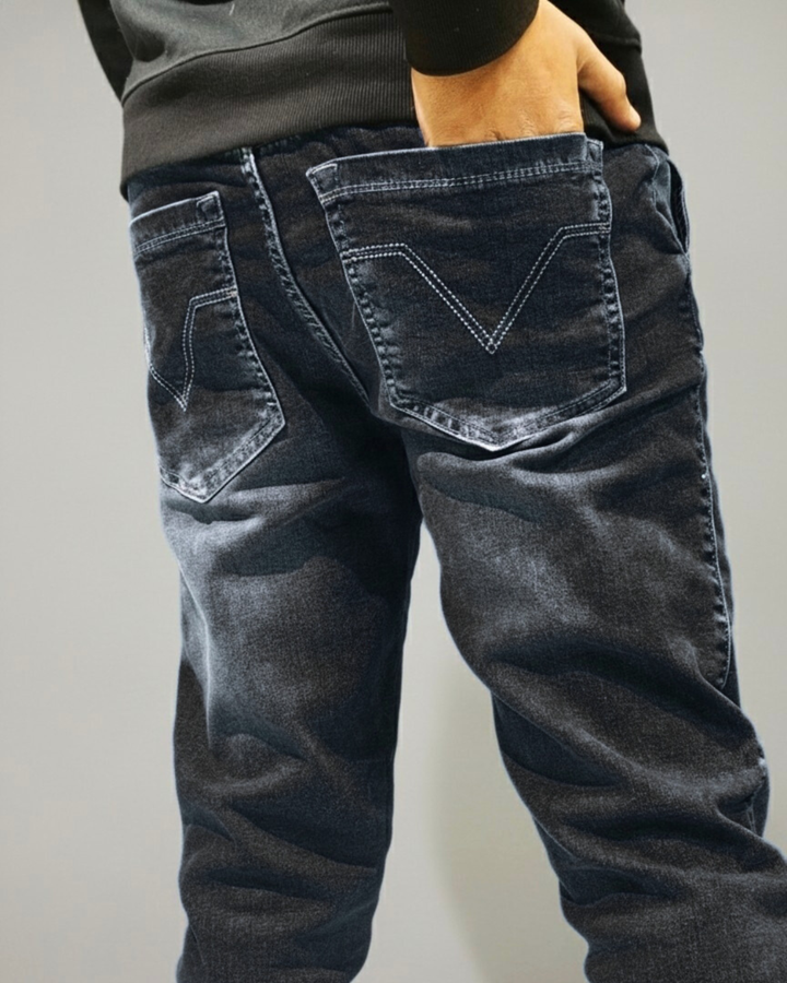NEW DENIM JOGAR’S ASH BLACK - Image 4